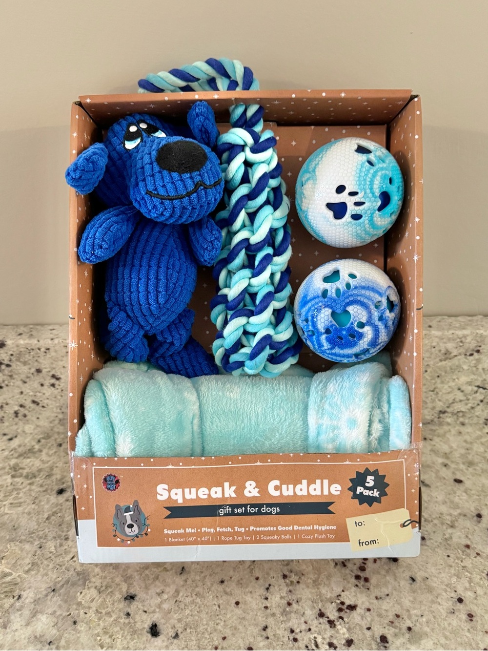 Dog Toy Gift Set